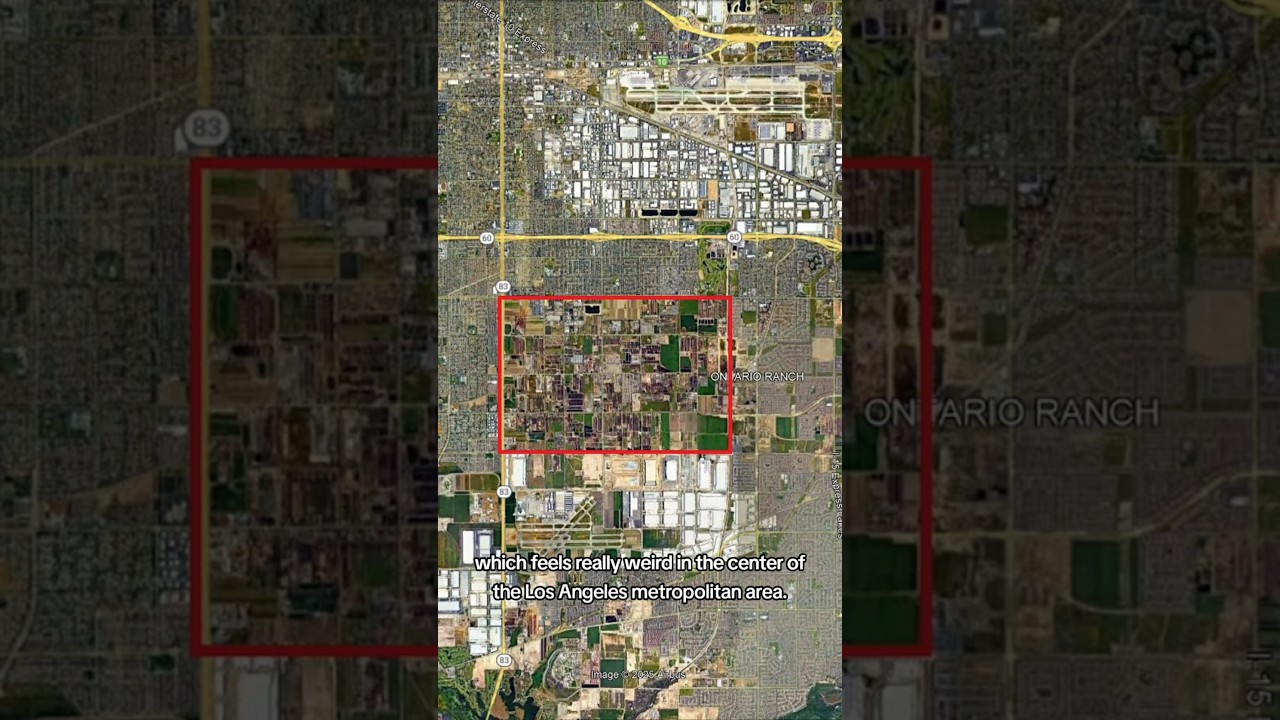 Why This Part Of Los Angeles Was NEVER Developed #geography