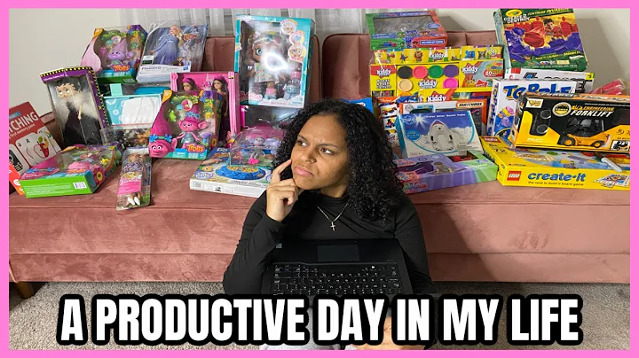 Productive Day In My Life | working from home, toys for tots, new wine cart | VLOGMAS DAY 4