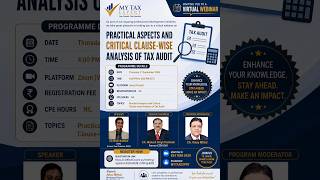 Practical Aspects and Critical Clause-wise Analysis of Tax Audit