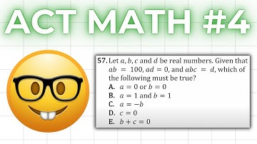 Can you solve this ACT Math Problem? (#4)