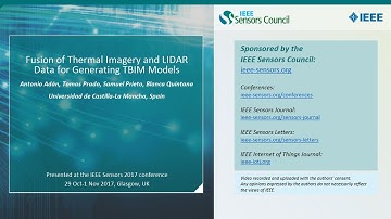 Fusion of Thermal Imagery and LIDAR Data for Generating TBIM Models