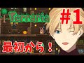 【Terraria】テラリア 初見プレイ Part1【岸堂天真/ホロスターズ】