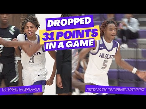 BRYCE & JERMAURI came to PLAY!!! Humble High School Vs Spring(Varsity)