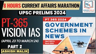 (P-2) Vision IAS PT365 ALL GOVT. SCHEMES 2024 Current Affairs #upsc #pt365 #scheme #prelims2024