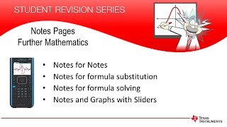 Using the Notes Application in Further Mathematics | TI-Nspire CX screenshot 3