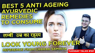 Best 5 Ayurvedic Remedies for Anti-Ageing | Anti Ageing & Longevity Ayurvedic Solutions | Look Young