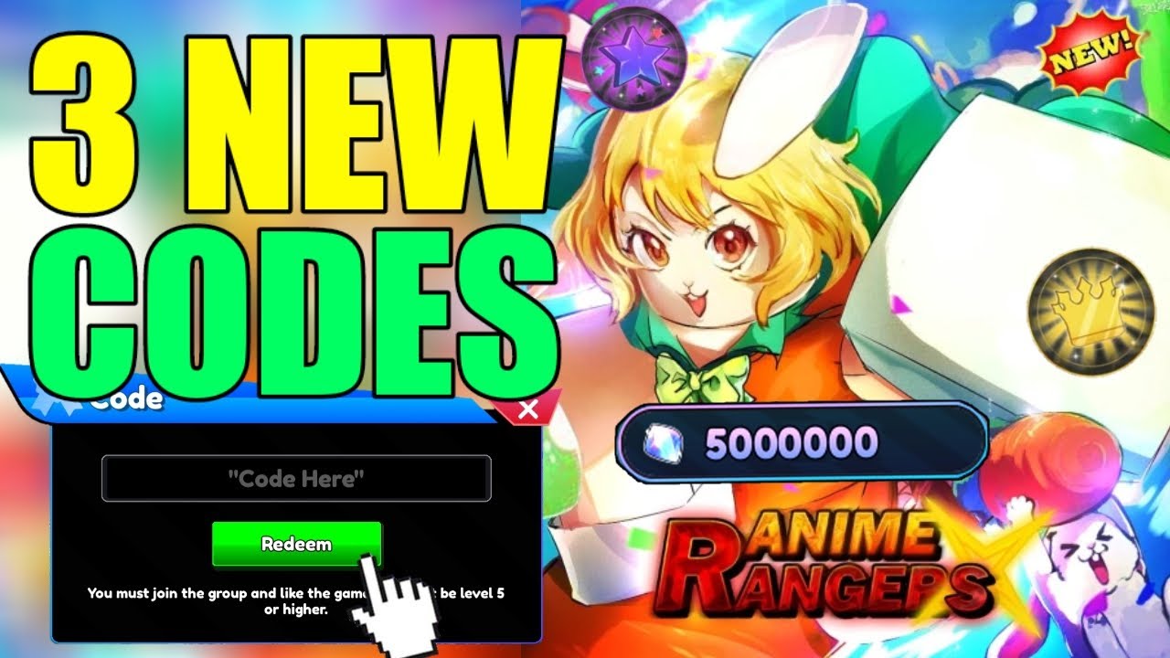 Code Anime Rangers X Code *NEW CODES* ALL WORKING CODES FOR ANIME RANGERS X IN APRIL 2025 ...