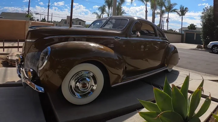 Amazing  Custom 1939 Lincoln Zephyr.