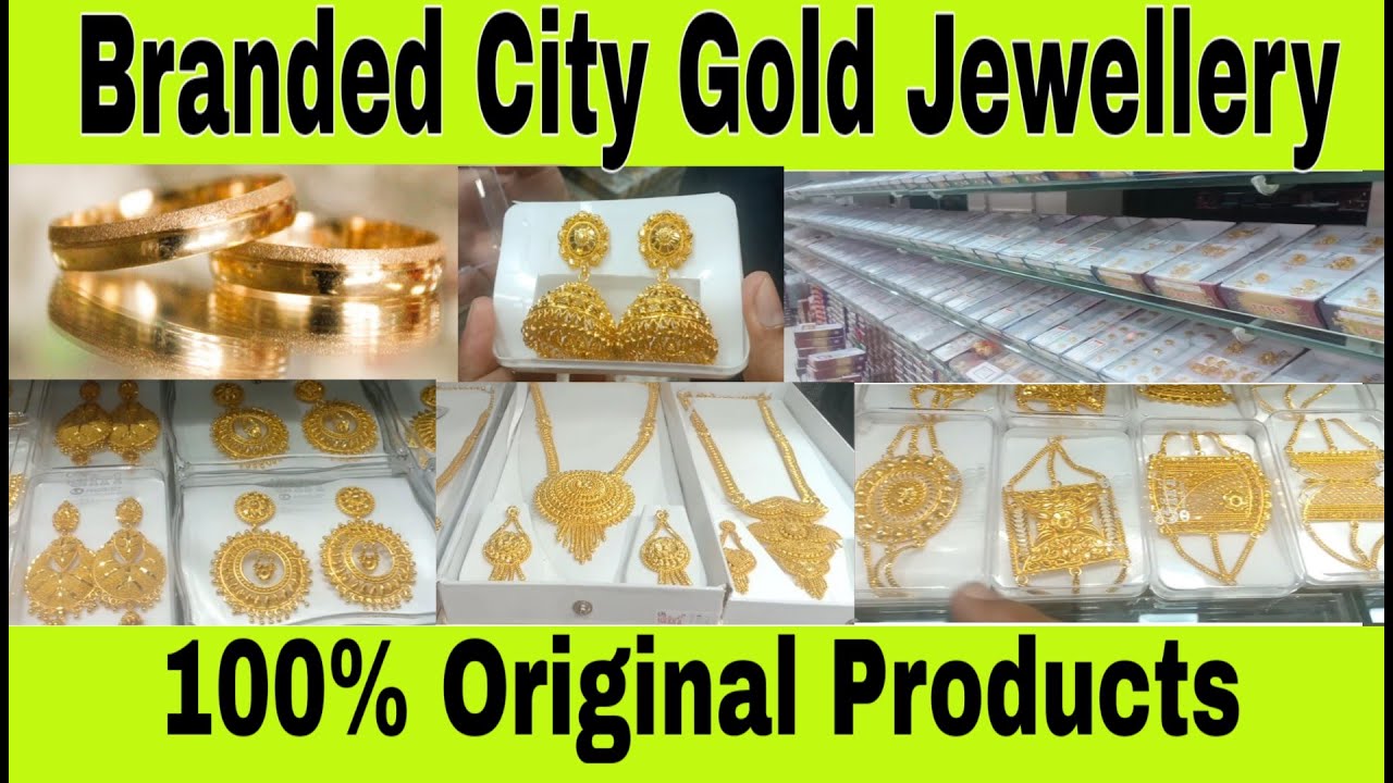 100% Original CITY GOLD Jewellery Market in Kolkata || Wholesale City ...