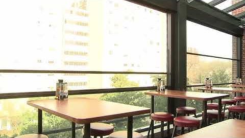 Panoramic Windows with Vertical retraction for better view