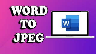 How to Convert Word File to JPEG: Save Word document as image (png, jpeg gif, tif, bmp) screenshot 5