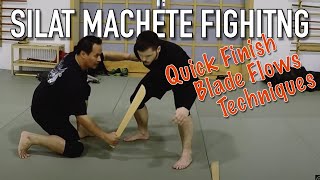 Silat Sword (Macete) Fighting - Silat Suffian Bela Diri