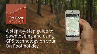 On Foot Holidays - how to use AlpineQuest GPS screenshot 2