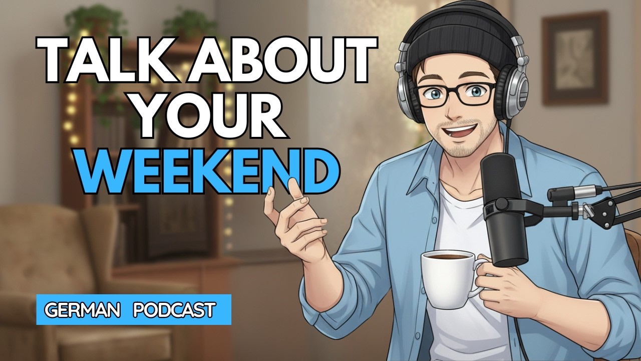 Learn How to Talk About Your Weekend in German | Easy Conversation for Beginners | German Podcast