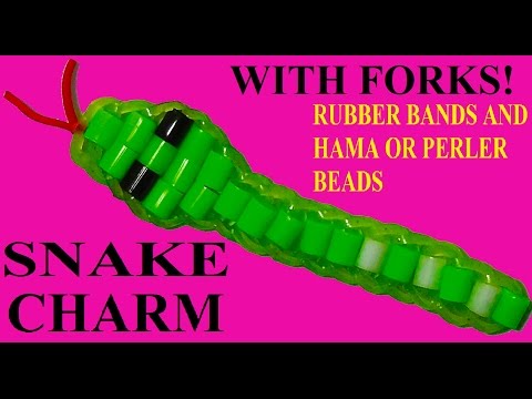 Video: How To Weave A Snake From Rubber Bands