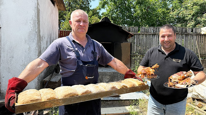 PEČENJE na Lozi i HLEB Iz Furune! MAJSTORI SVOG ZANATA! 🔥