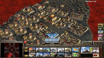 Command & Conquer Generals Zero Hour - Gla Demolition 1 vs 7 Hard Gameplay ( Our Work Is Complete )