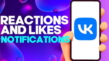 How to Turn Off or On Reactions and Likes Notifications on Vk App on Android or iphone IOS