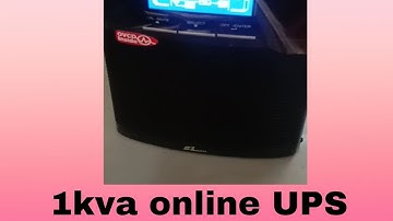 Microtek 1kva online UPS installation how to installation of online UPS