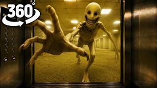 Verity Horror Elevator to the Backrooms | 360° VR / 4K | Minecraft Verity Mode