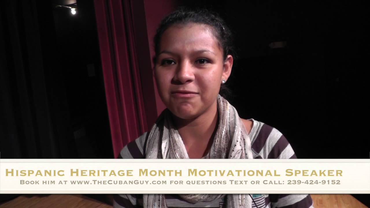 Latino Keynote Speaker Famous Latino Author for Hispanic Heritage