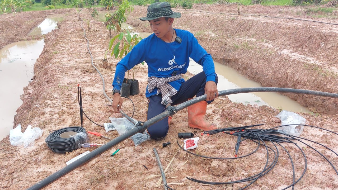 การเดินระบบน้ำง่ายๆทุนไม่สูง!!ทำไมต้องเลือกท่อ PE ?? ดูคลิปนี้ทำเองได้เลย!! สุดยอดจริง!!