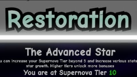Supernova Tier 9 showcase (grasscutting incremental)