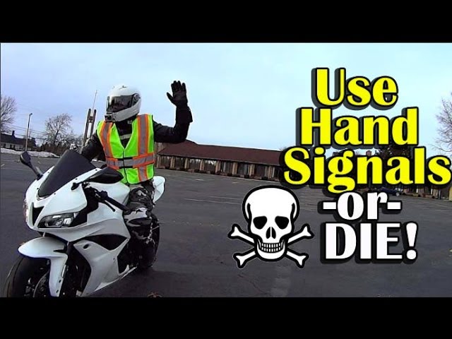 Safety Message Using Turn Signals Street Bike Turn Signals Front Turn Signal Kit By NRC (STREET FB 24)