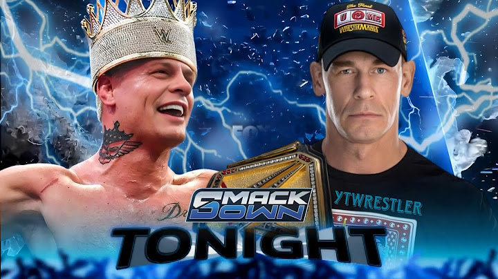 'King' Cody Rhodes vs John Cena Wwe SmackDown 2025 Undisputed Universal Championship - FULL MATCH