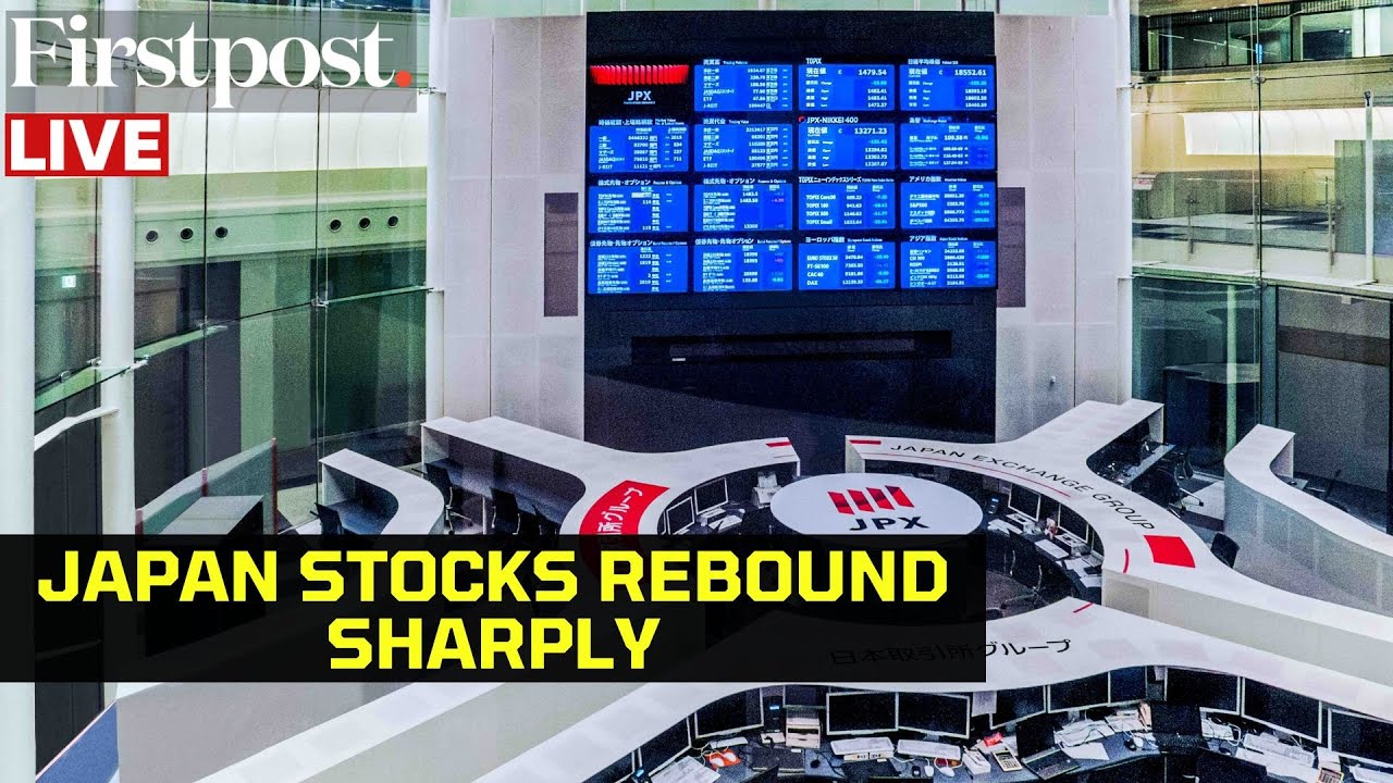 LIVE Tokyo Stock Exchange Closes After Shares Rebound Sharply LIVE Tokyo Stock Exchange Closes After Shares Rebound Sharply