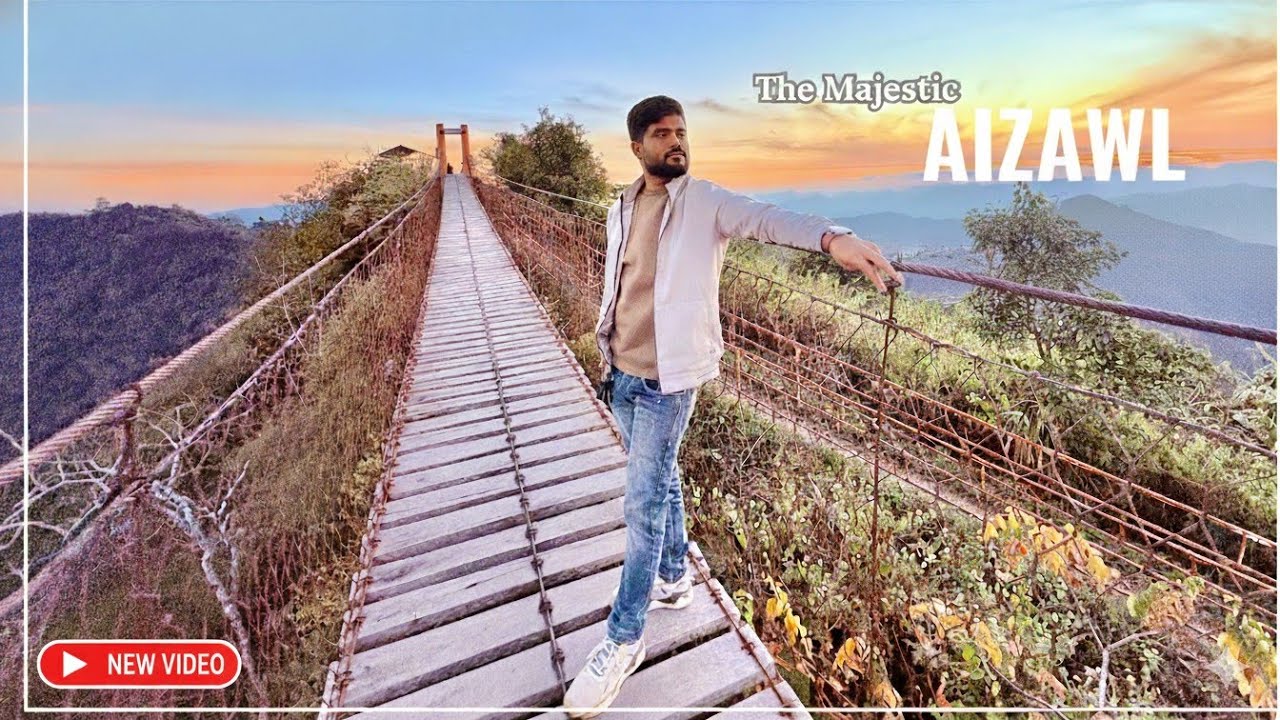 Best sunset view near Aizawl city | Mizoram