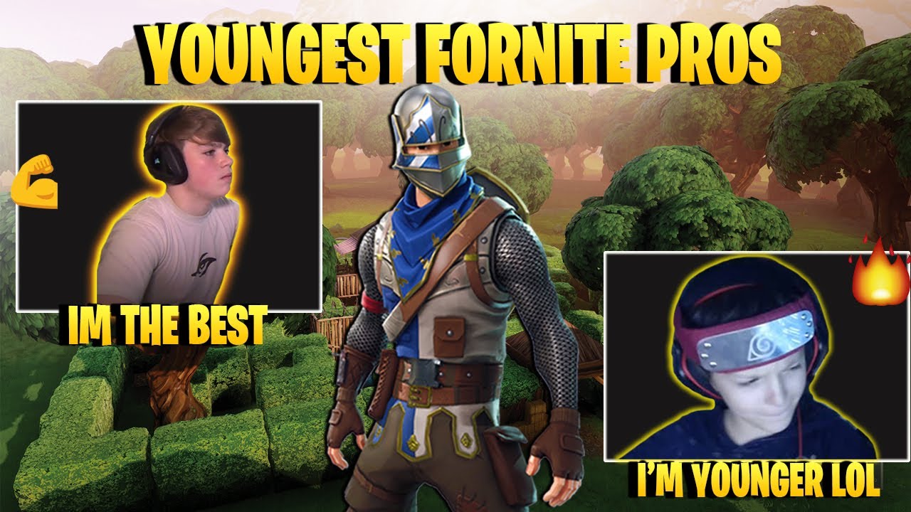 the top 5 youngest pro fortnite players in 2019 - top 5 fortnite players 2019