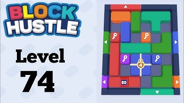 Block hustle level 74 Gameplay Walkthrough solution