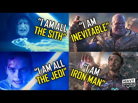 Did STAR WARS The Rise Of Skywalker Steal From Avengers Endgame?