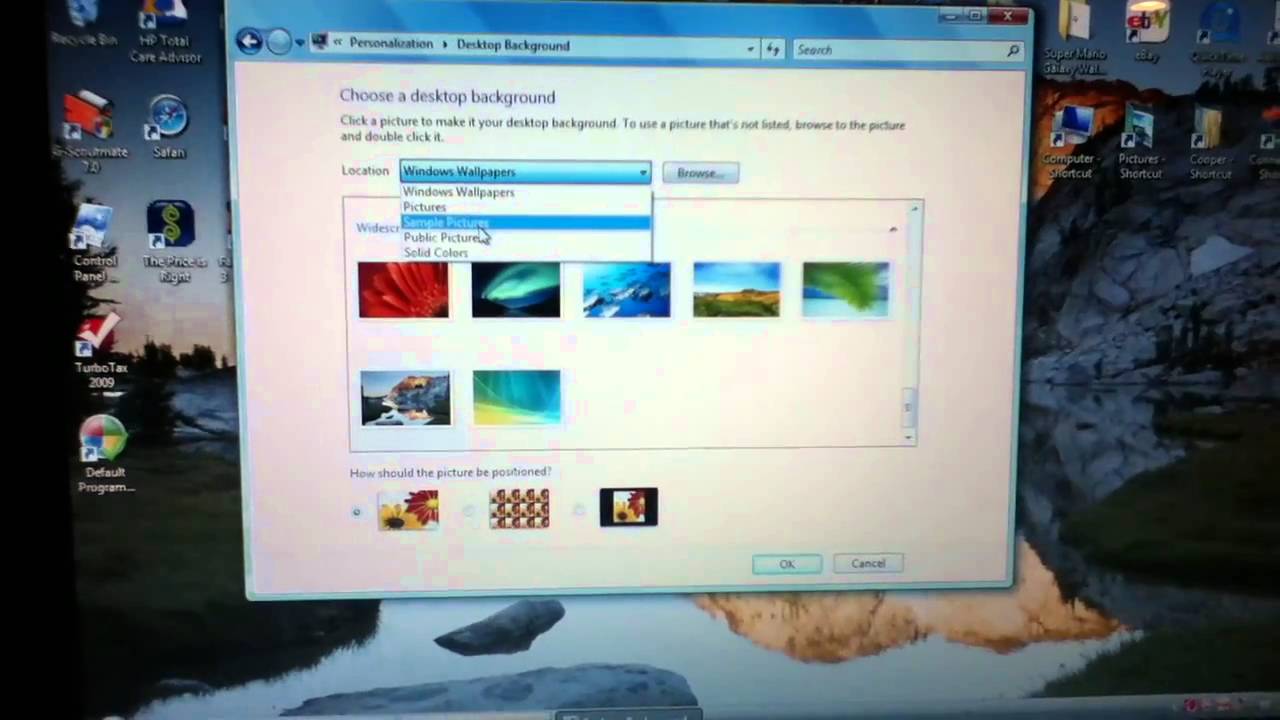 How to Change Your Laptop Background - YouTube