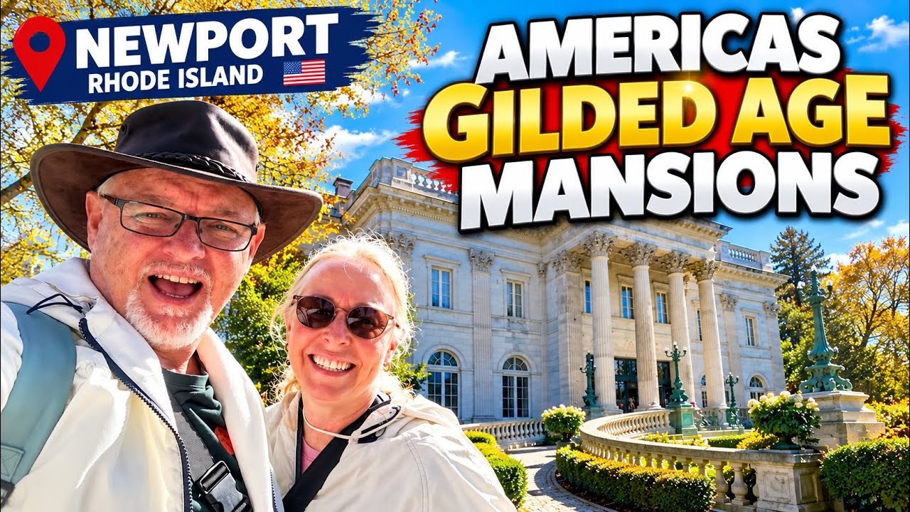 Newport Rhode Island Cruise Port 🇺🇸 | The Breakers & Marble House