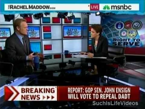 Rachel Maddow - 3 GOP Senators Signal They Will Vote To Repeal DADT