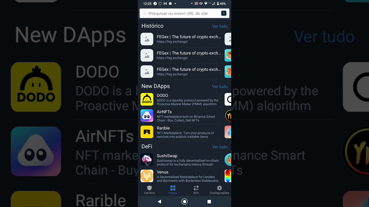 Como comprar FEG, ou outras criptomoeda com 0.5% de slippinger.
