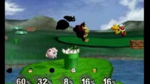 Super Smash Bros Melee Debug Menu - 5-Players Controllers in 1-1 Adventure Mode