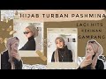 TUTORIAL TURBAN MENGGUNAKAN PASHMINA CRINKLE ✨ | fitri hasiani