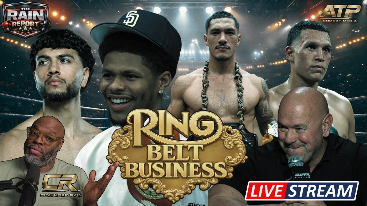 OPETAIA DOMINATES EYE'S BENAVIDEZ V RAMIREZ WINNER, ZUFFA V SANCTION BODIES, SHAKUR EYE'S RING BELT.