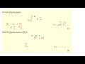 Solving Linear Equations KS3 Maths GCSE 9-1 Maths Foundation Tier Maths Grade 3 4 Maths 11+ Maths