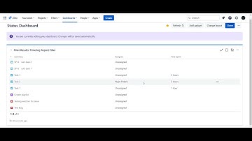 Jira Log Work Report