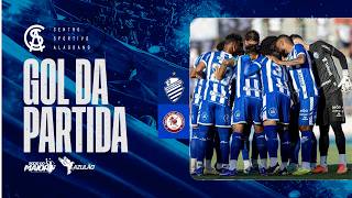 O gol azulino no empate: CSA 1x1 Jacuipense-BA - 9ª rodada da Série D 2026