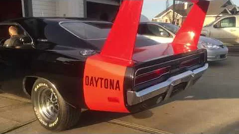 1969 Dodge Charger Daytona Open Headers 440 Magnum