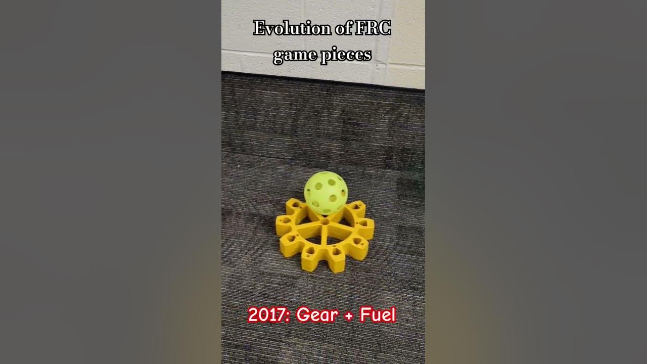 Evolution of FRC game pieces YouTube