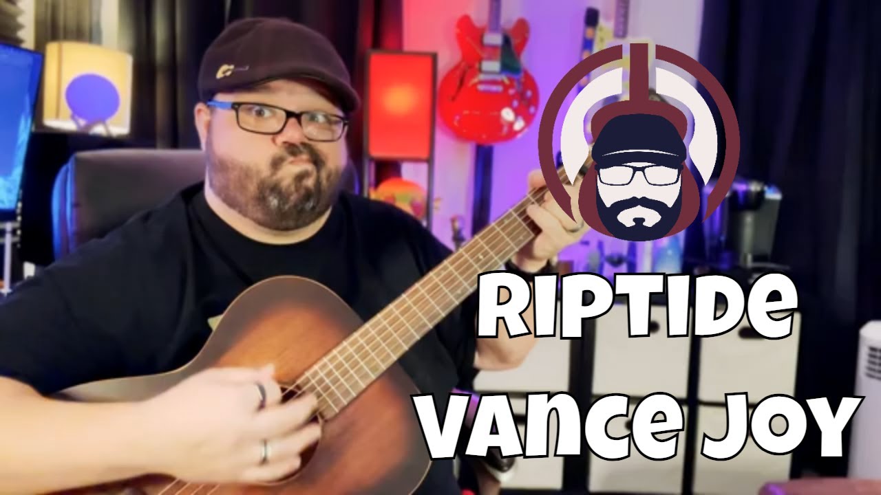 Riptide by Vance Joy Guitar Tutorial Lesson with Chevans Music #guitar ...