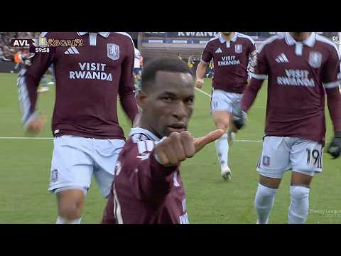 Nicolas Jackson SECOND GOAL Today! BRACE STUNS MANCHESTER CITY! | Aston Villa 2-1 Man City 😱⚽