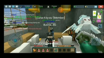 My Friend Joined My Video And Farm Kill Meat at The Police Station Jailbreak | Blockman Go