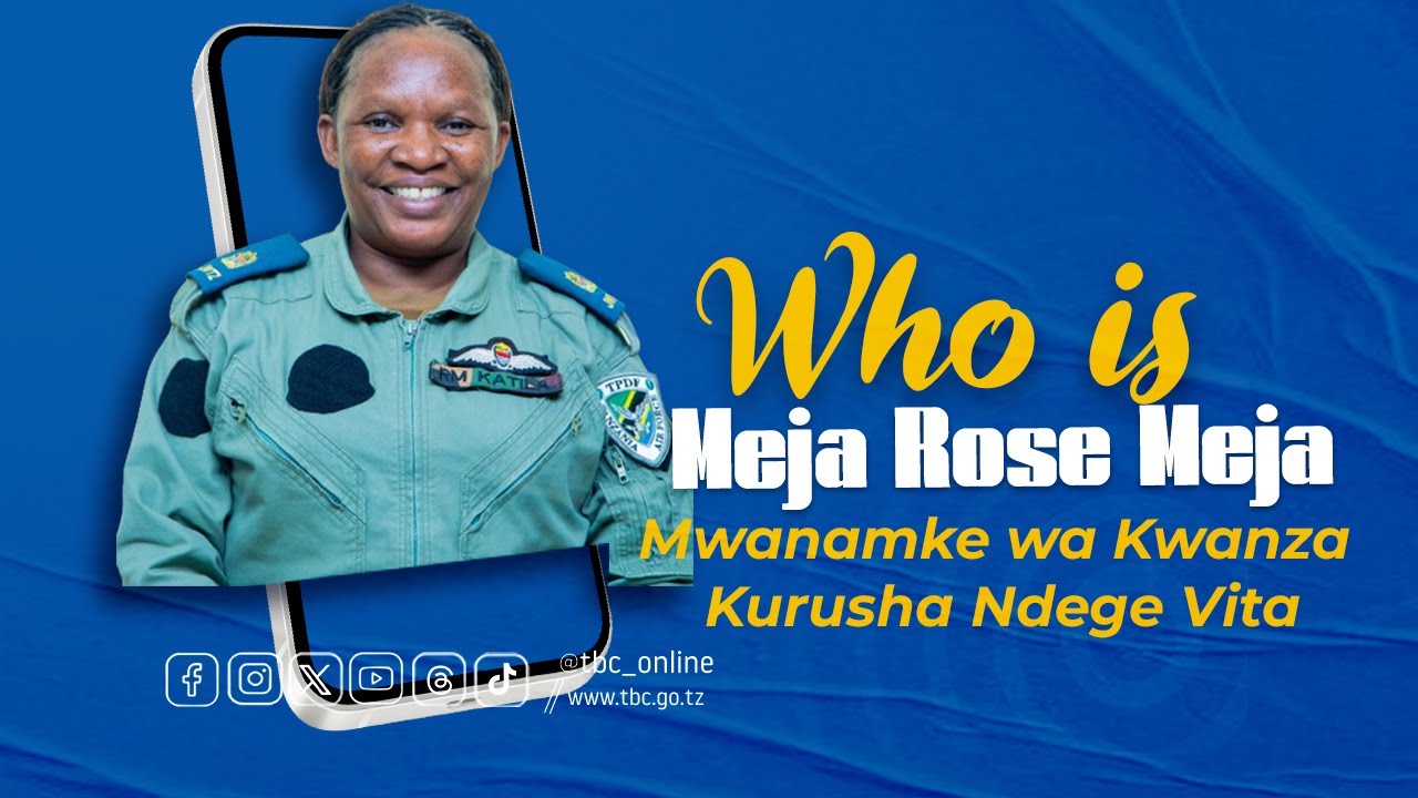 EXCLUSIVE: MWANAMKE WA KWANZA TANZANIA KURUSHA NDEGE VITA